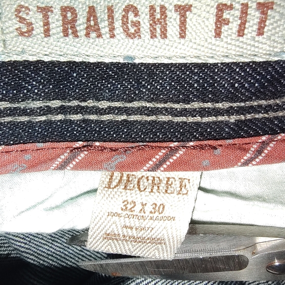 Decree Jeans Men's 32 X 30 Straight Fit - Picture 5 of 5